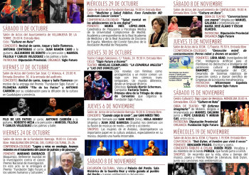 La Fundación Siglo Futuro presenta la programación cultural de los meses de octubre y noviembre