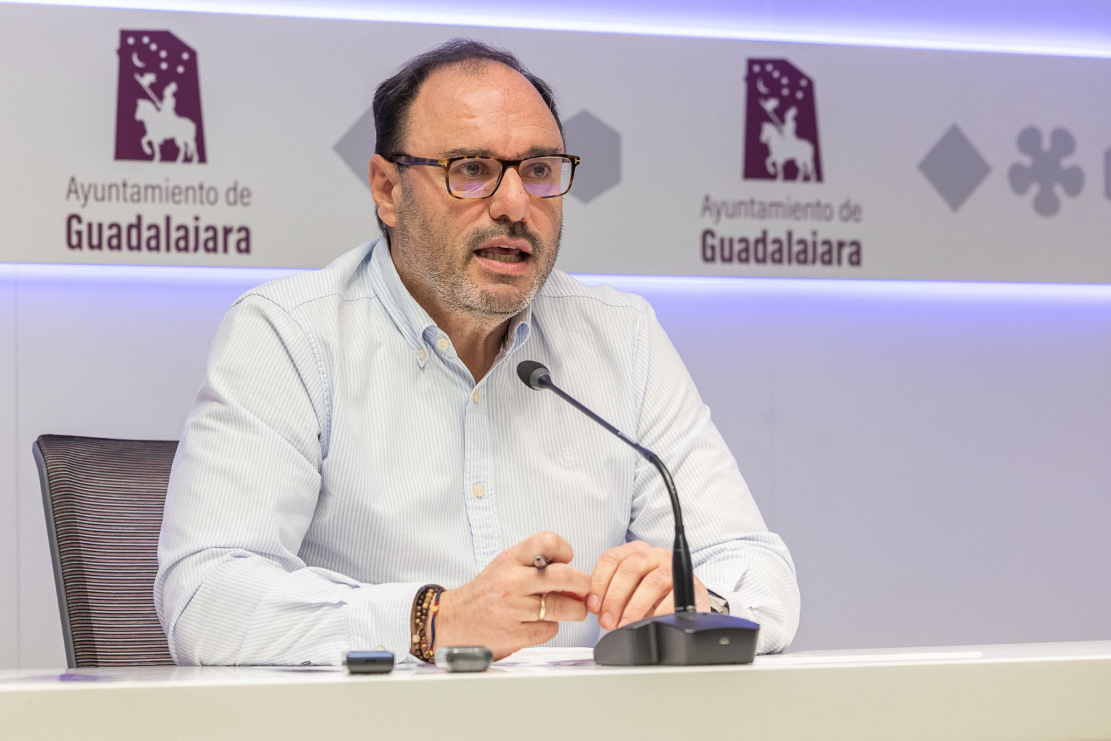 Roberto Narro, concejal de Igualdad//Imagen: Ayuntamiento de Guadalajara.