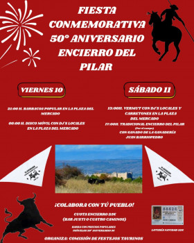 Jadraque conmemora el 50º Aniversario de su Encierro del Pilar