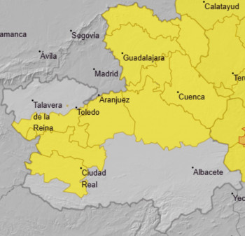 Aviso amarillo en Guadalajara por fuertes lluvias y tormentas