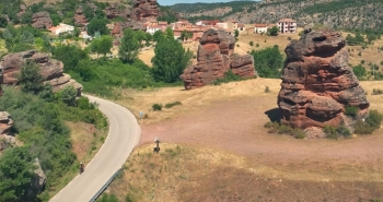 Última parada en la provincia de Guadalajara de la serie de tv sobre el Camino del Cid 