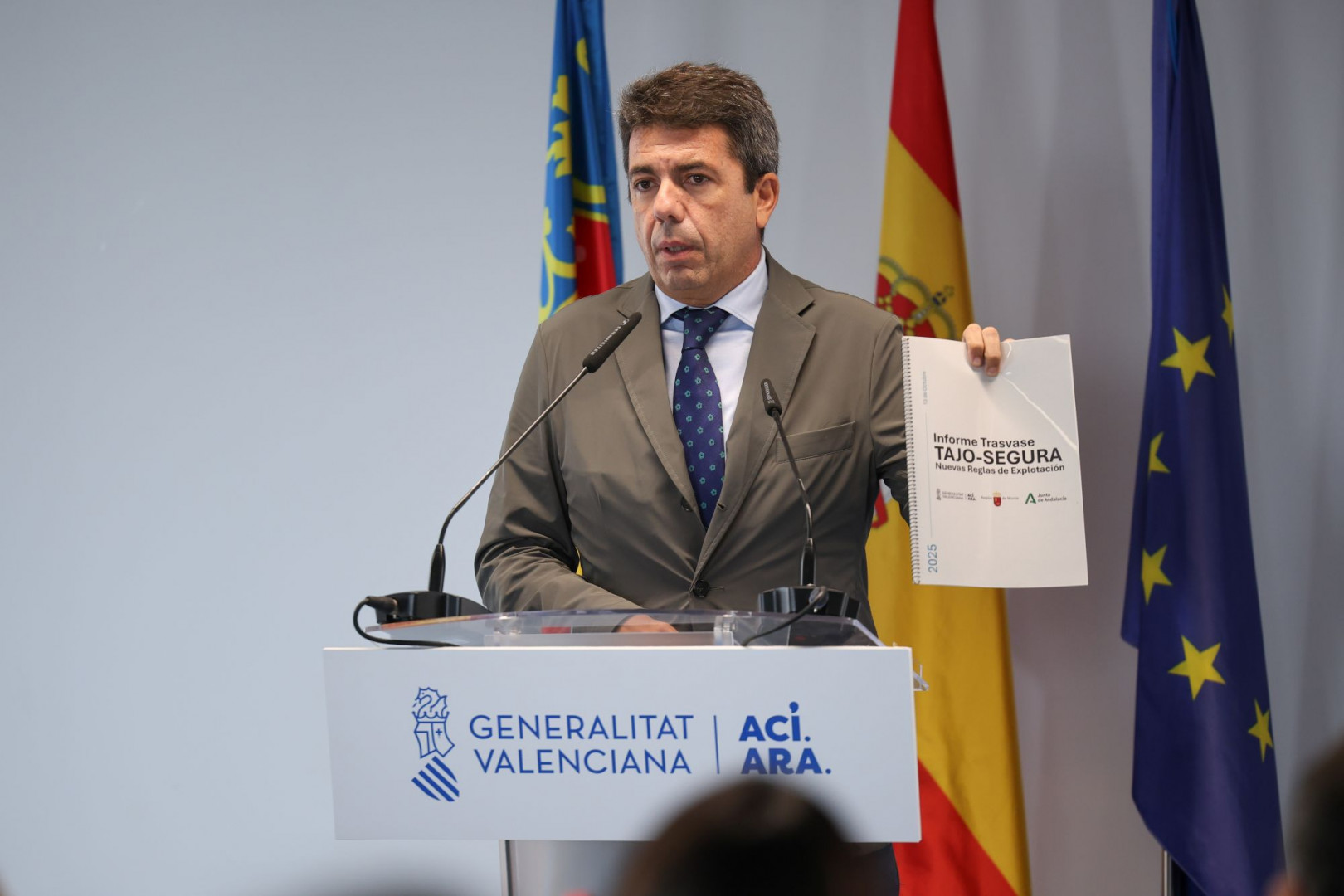 Carlos Mazón, durante su intervención ayer en Alicante//Imagen: Generalitat Valenciana Prensa.