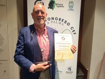 Virgilio Hernando Vañó, miembro de la af/GU, recibe el Premio Nacional de Fotografía 2025
