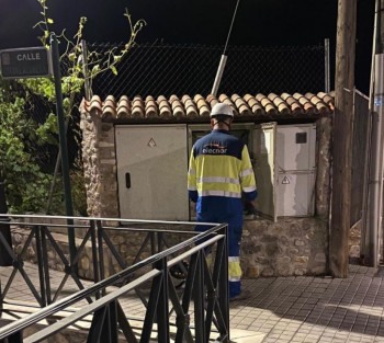 Yunquera informa sobre los trabajos de mantenimiento en el alumbrado público tras las recientes lluvias