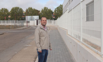 Culmina la reforma del acerado de la calle Miró en torno al nuevo Centro de Salud de Cabanillas del Campo