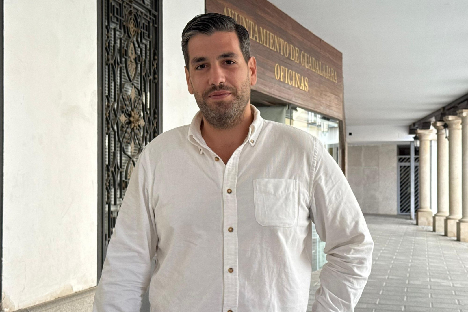 José Luis Alguacil, concejal de Medio Ambiente//Imagen: Grupo PP Ayto. Guadalajara.