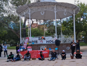 "Sin hogar, pero con sueños"