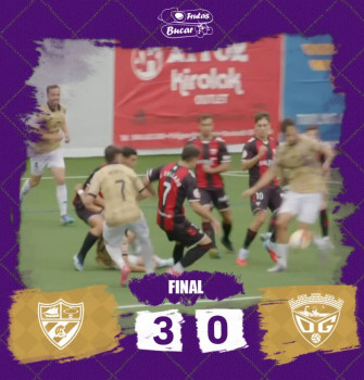 El CD Guadalajara cede en Gobela su primera derrota lejos del Escartín