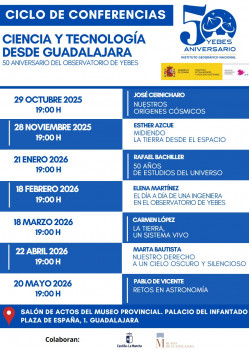 El Observatorio de Yebes celebra su cincuentenario con un amplio programa de actividades 