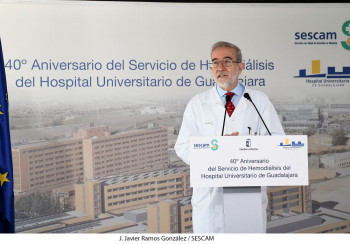 Gabriel Arriba, jefe de Nefrología del Hospital de Guadalajara, nuevo académico de número de la Real Academia de Medicina de CLM