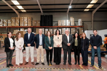 La directora general de Empleo visita las instalaciones de un Centro Especial de Empleo de Azuqueca