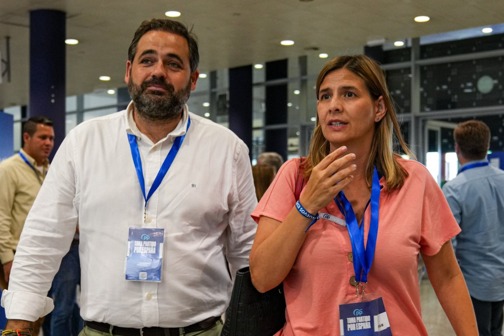 Paco Nñuñez y Carolina Agudo//Twitter Paco Núñez.