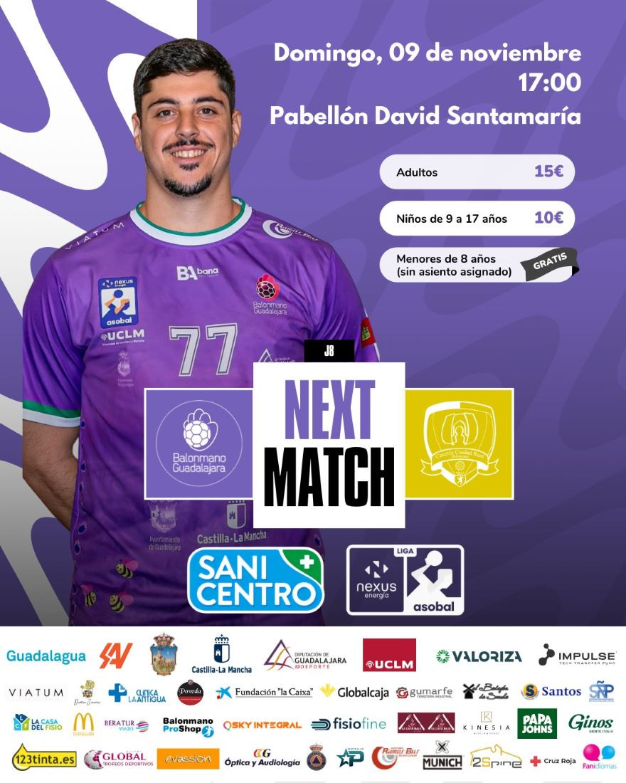 Foto SANICENTRO Balonmano Guadalajara 