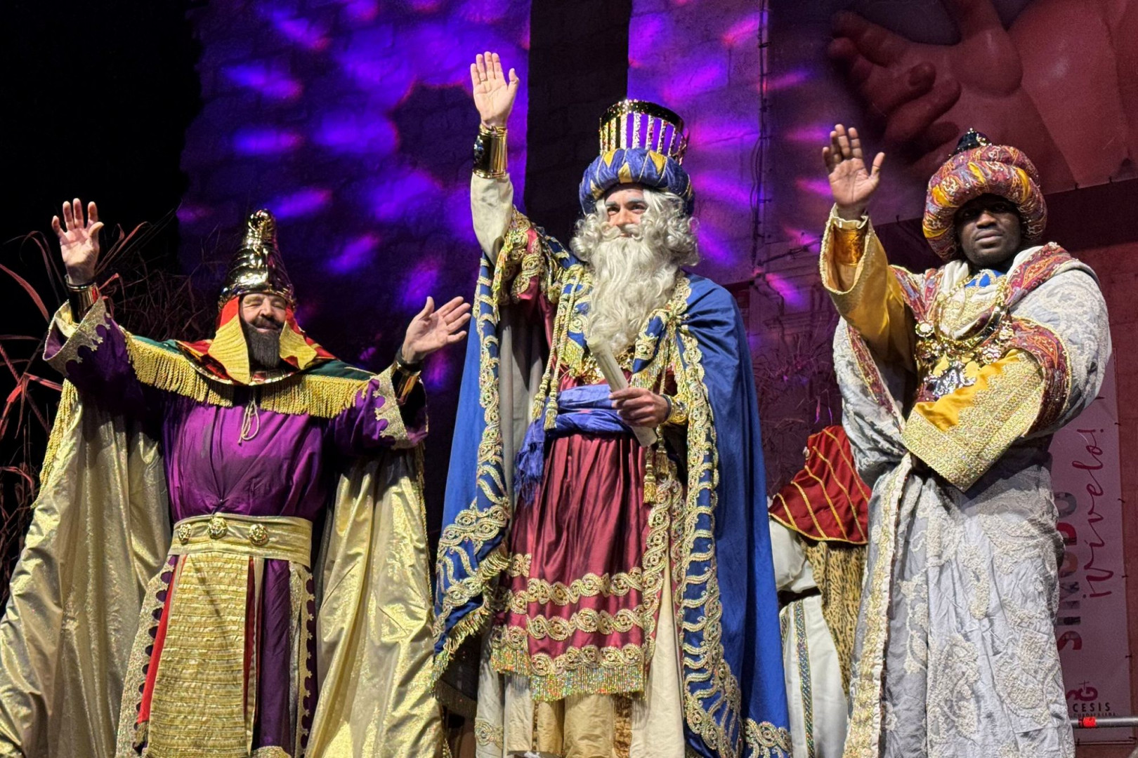 Este año, los Reyes Magos llegarán a lomos de dromedarios//Imagen: Ayuntamiento de Guadalajara.