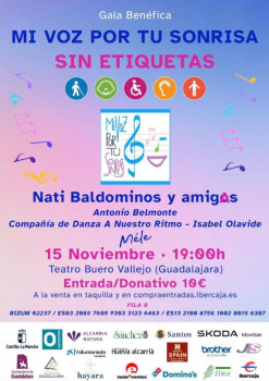 ‘Mi Voz por tu Sonrisa’ celebra su gala más inclusiva el 15 de noviembre en el Teatro Buero Vallejo 
