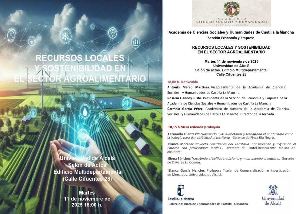 Imagen: Academia de Ciencias Sociales y Humanidades de Castilla-La Mancha