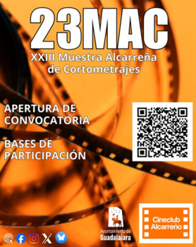 El Cineclub Alcarreño convoca la XXIII edición de la Muestra Alcarreña de Cortometrajes