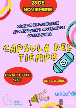 Una cápsula del tiempo y otras muchas actividades para celebrar en Guadalajara el Día Internacional de la Infancia 