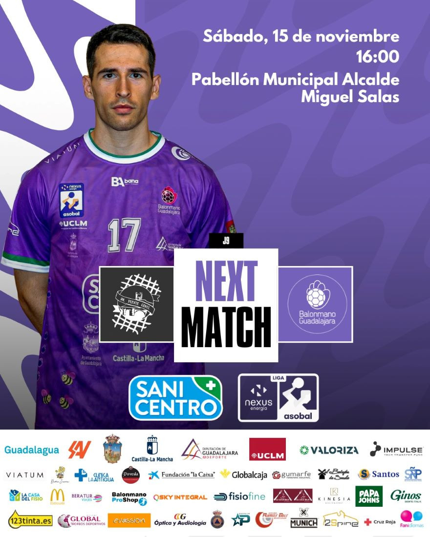 Foto SANICENTRO Balonmano Guadalajara 