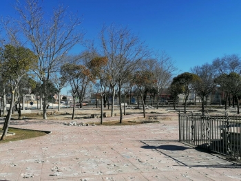Arrancan las obras de remodelación y ampliación del Parque Valgreen de Villanueva de la Torre