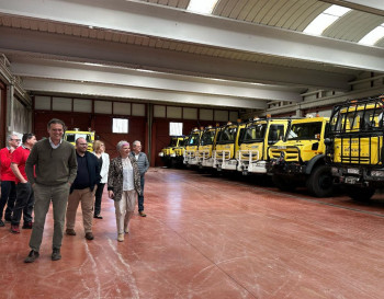 El Gobierno regional moviliza 23,2 millones de euros y cerca de 500 profesionales en Guadalajara durante la campaña de incendios forestales 2025