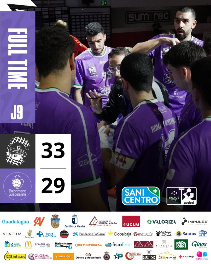 Foto SANICENTRO Balonmano Guadalajara 