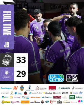 El SANICENTRO Balonmano Guadalajara cae en Puente Genil pese a su esfuerzo y las numerosas bajas