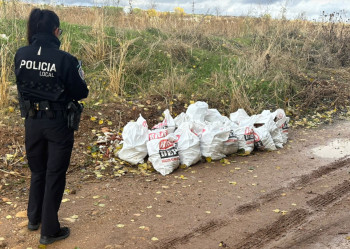 Campaña especial de la Policía Local para el control del abandono de escombros en la vía pública