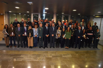 Castilla-La Mancha reconoce la labor y el compromiso de los voluntarios de Protección Civil