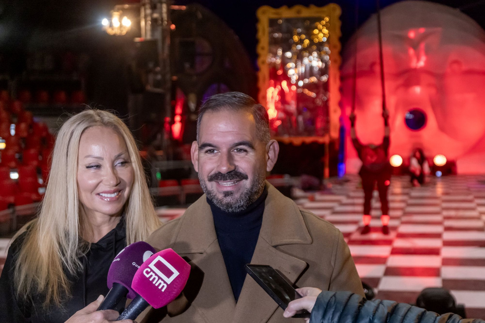 Santiago López Pomeda, durante la rueda de prensa para presentar el 'Circo Encantado'//Imagen: Ayuntamiento de Guadalajara.