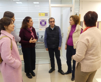 "Los Puntos Violeta del SEPE y el INSS refuerzan la red de espacios seguros para las mujeres”