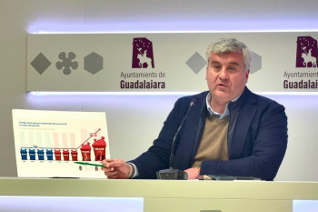 El PP acusa al PSOE de provocar la mayor subida de la tasa de basura en Guadalajara