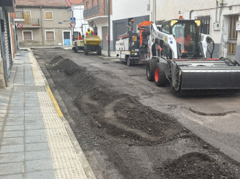 Comienza la pavimentación de calzadas en Azuqueca