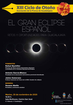 La APG celebra su XIII Ciclo de Otoño, que versará sobre astronomía y vivienda