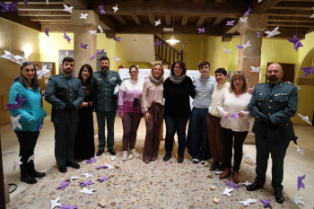 Sigüenza se une por un 25N de memoria, respeto y compromiso