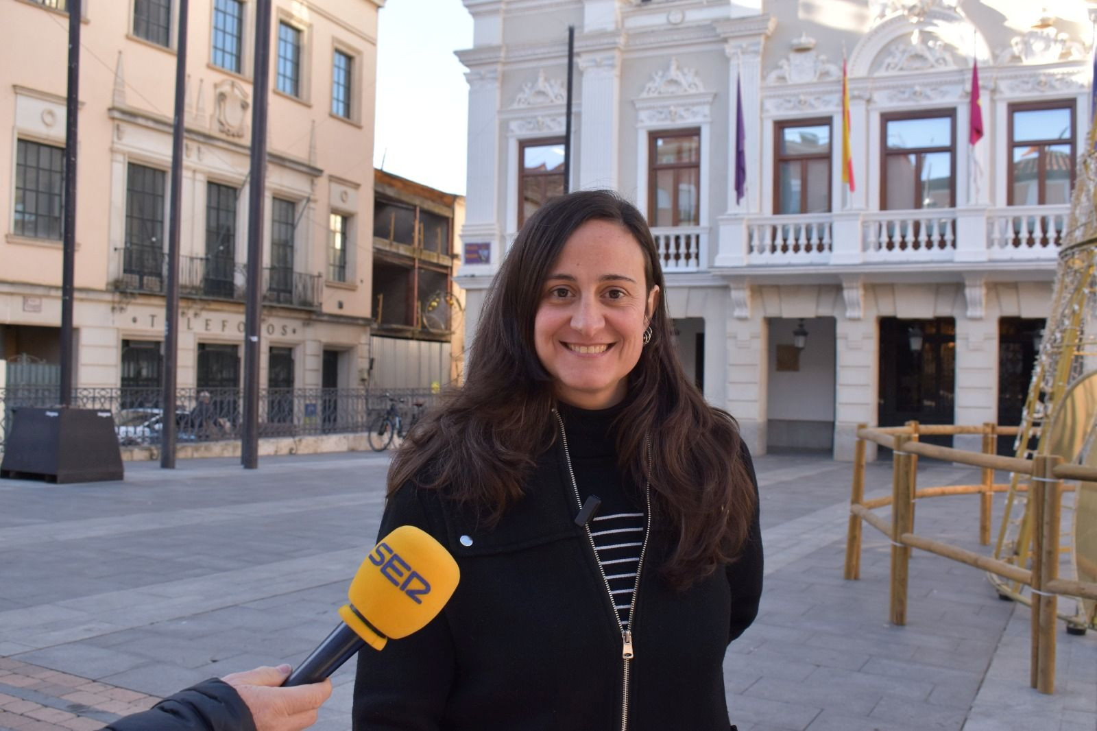 Gemma Mínguez, concejala del Grupo Municipal Socialista//Imagen: PSOE Ayuntamiento de Guadalajara. 