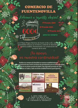 Fuentenovilla impulsa el comercio local con su concurso de Reyes Magos