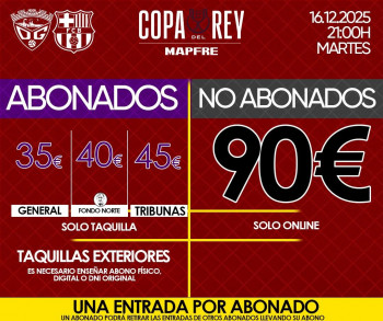 Las entradas para el partido del Dépor y el Barcelona salen a la venta hoy por la tarde en las taquillas del Escartín