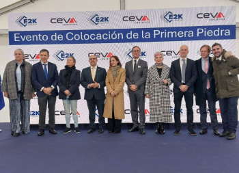 La delegada de la Junta da la bienvenida al segundo proyecto empresarial que se instala en el polígono de Tórtola de Henares