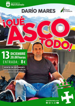 Darío Mares trae más risas al Ateneo Arriaca de Marchamalo con su último show 