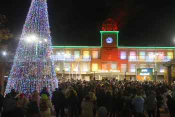 Cabanillas ya luce en su Navidad