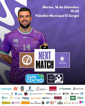 El SANICENTRO Balonmano Guadalajara se mide al REBI Cuenca en El Sargal con la necesidad de dar un golpe en el derbi
