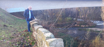 La Junta pide al Ayuntamiento que actúe ante el riesgo de colapso del muro de contención del Puente Árabe, competencia municipal