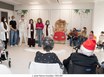 El Aula ‘La Pecera’ del Hospital de Guadalajara celebra con peques y mayores el Festival de teatro, música y magia 