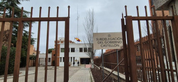 Los antiguos juzgados de Guadalajara, escenario del rodaje de un nuevo thriller de Netflix