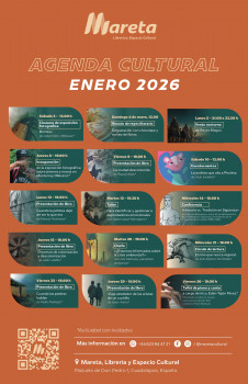 Mareta publica su programación cultural del mes de enero en Guadalajara