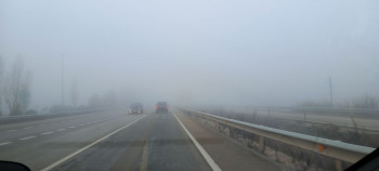Aviso amarillo por nieblas en toda la provincia