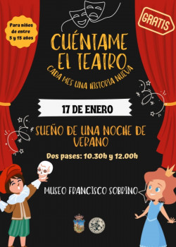 Continúa la programación de 'Cuéntame el teatro', este sábado con la obra 'Sueño de una noche de verano'