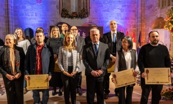 La Diputación entrega los Premios Provincia de Guadalajara 2022 en la iglesia de Santiago de Sigüenza