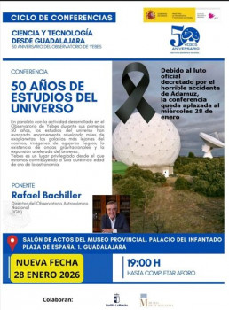 Guadalajara se adentrará en los últimos 50 años de estudios del universo en el 50º Aniversario del Observatorio de Yebes